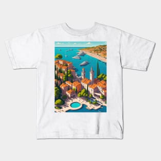 French Riviera Kids T-Shirt